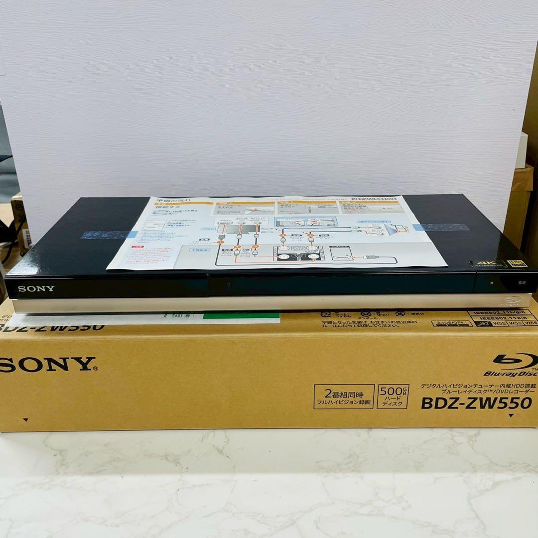 SONY BDZ-ZW550 本体汚れスレ痕あり WW1484