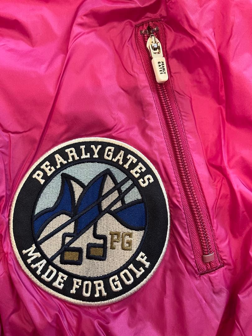 PEARLY GATES ピンク ジャケット 2way リバーシブル