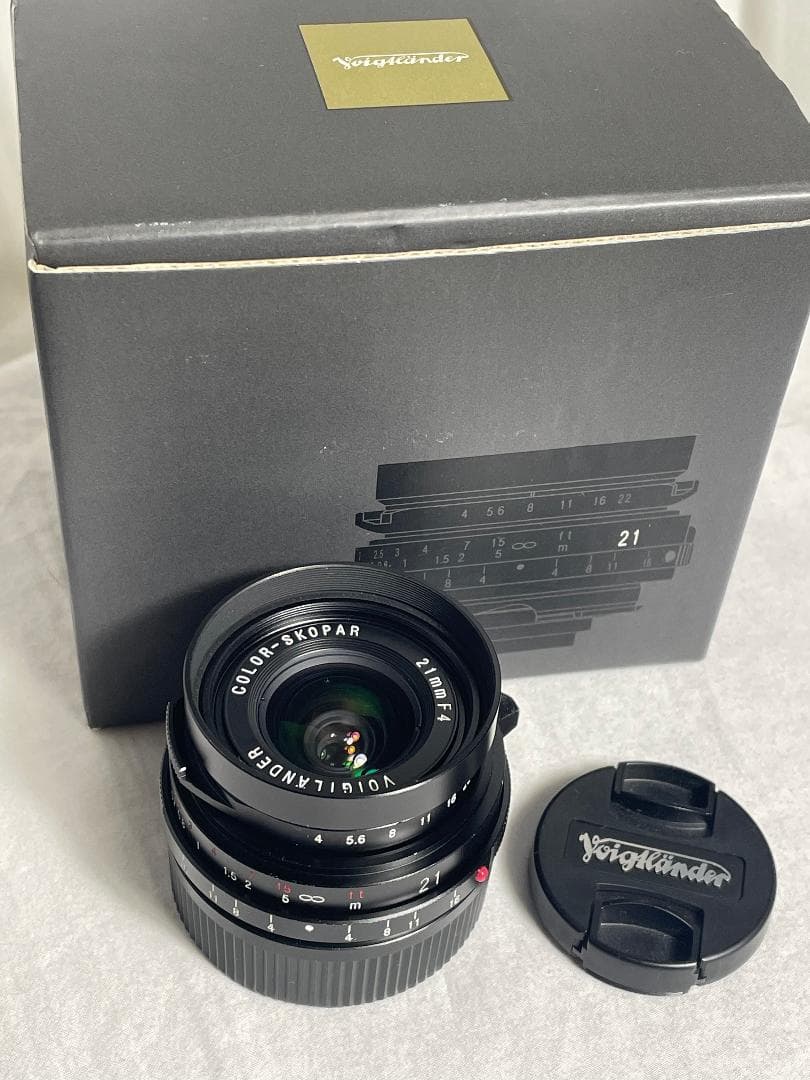 【美品】Voigtländer COLOR-SKOPAR 21mm/4　ライカM