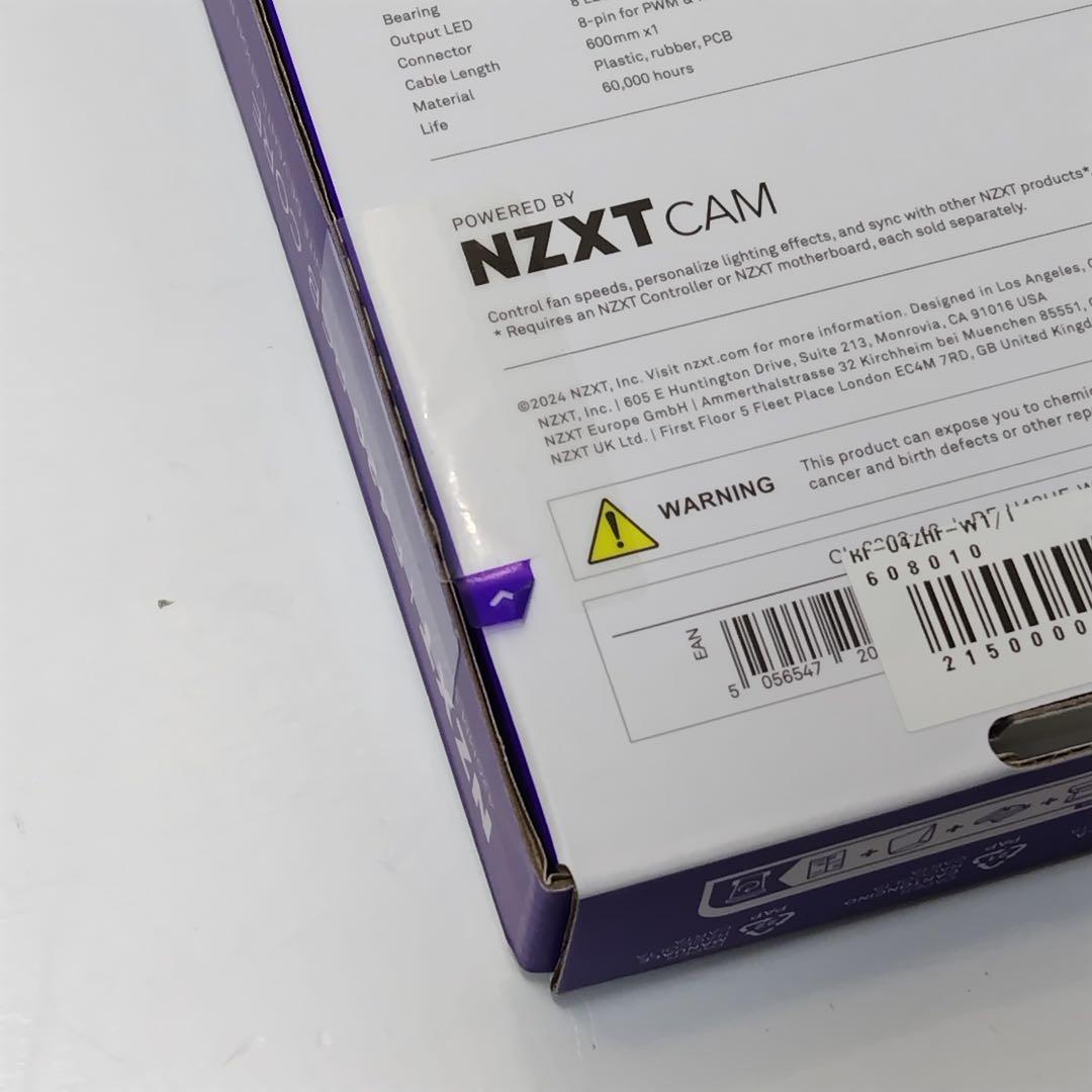 【未開封】 NZXT F420 RGB Core White 420mm 3連