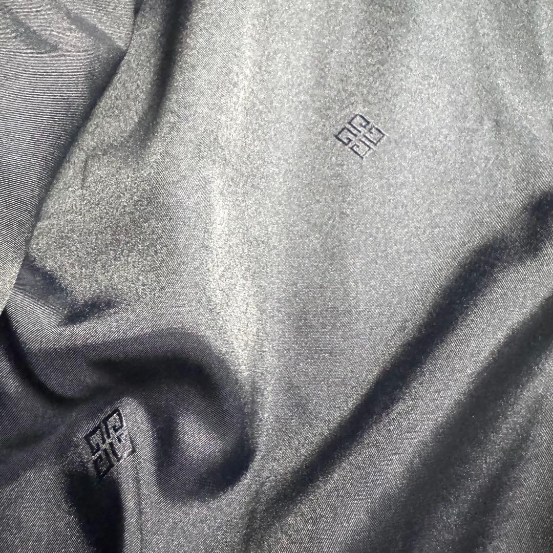 GIVENCHY カシミヤ100% テーラードジャケット　銀ボタン ネイビー