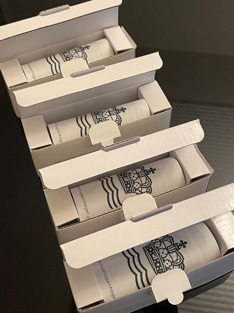 【新品】ロイヤルコペンハーゲン プリンセス ナイフレスト4個