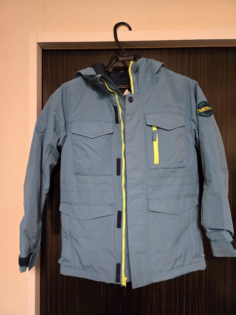 BURTON 子供用 スノーボードウェア 青