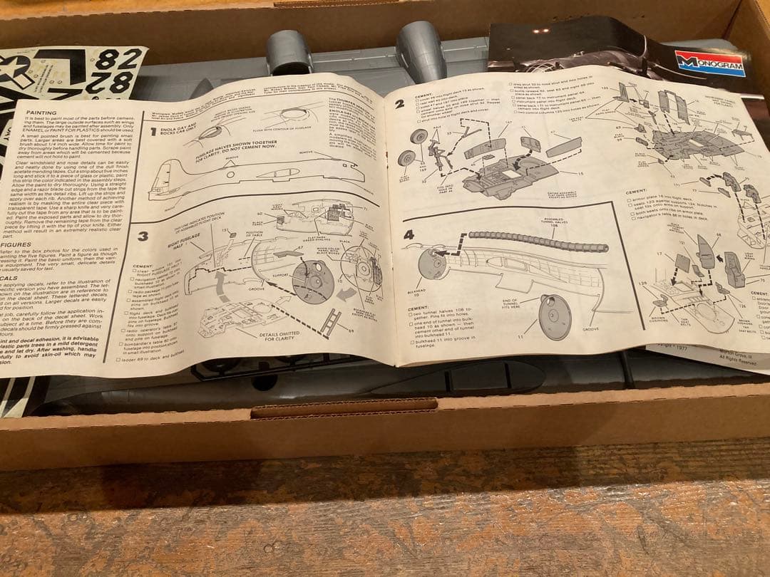 レアMonogram B-29 SUPERFORTRESS 1/48