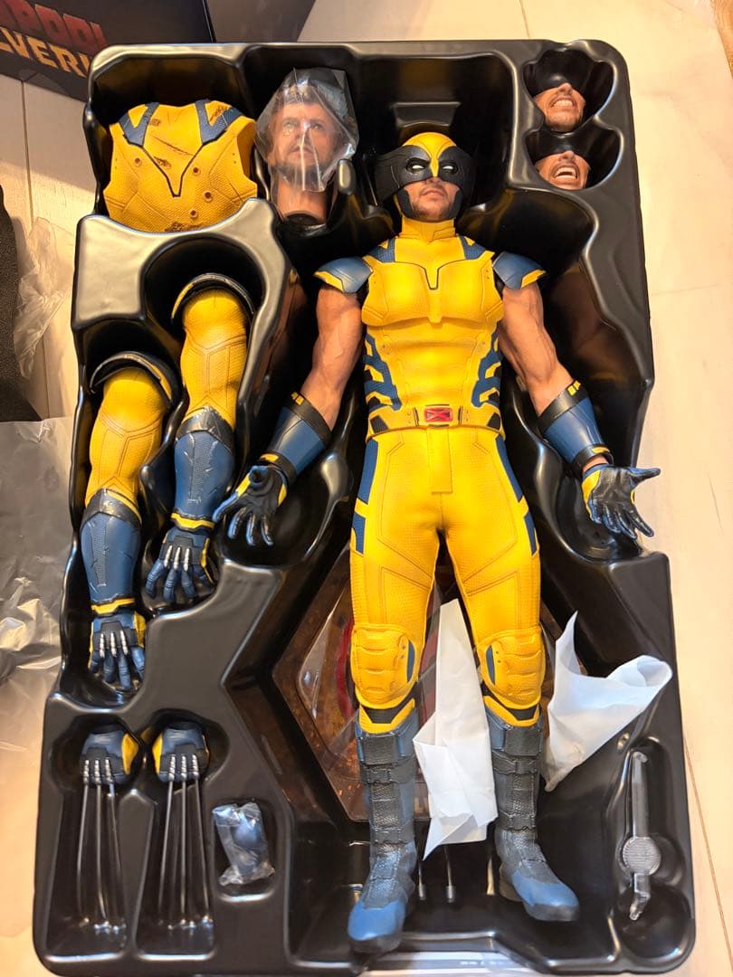 デラックス版 ウルヴァリン フィギュア hottoys ホットトイズ