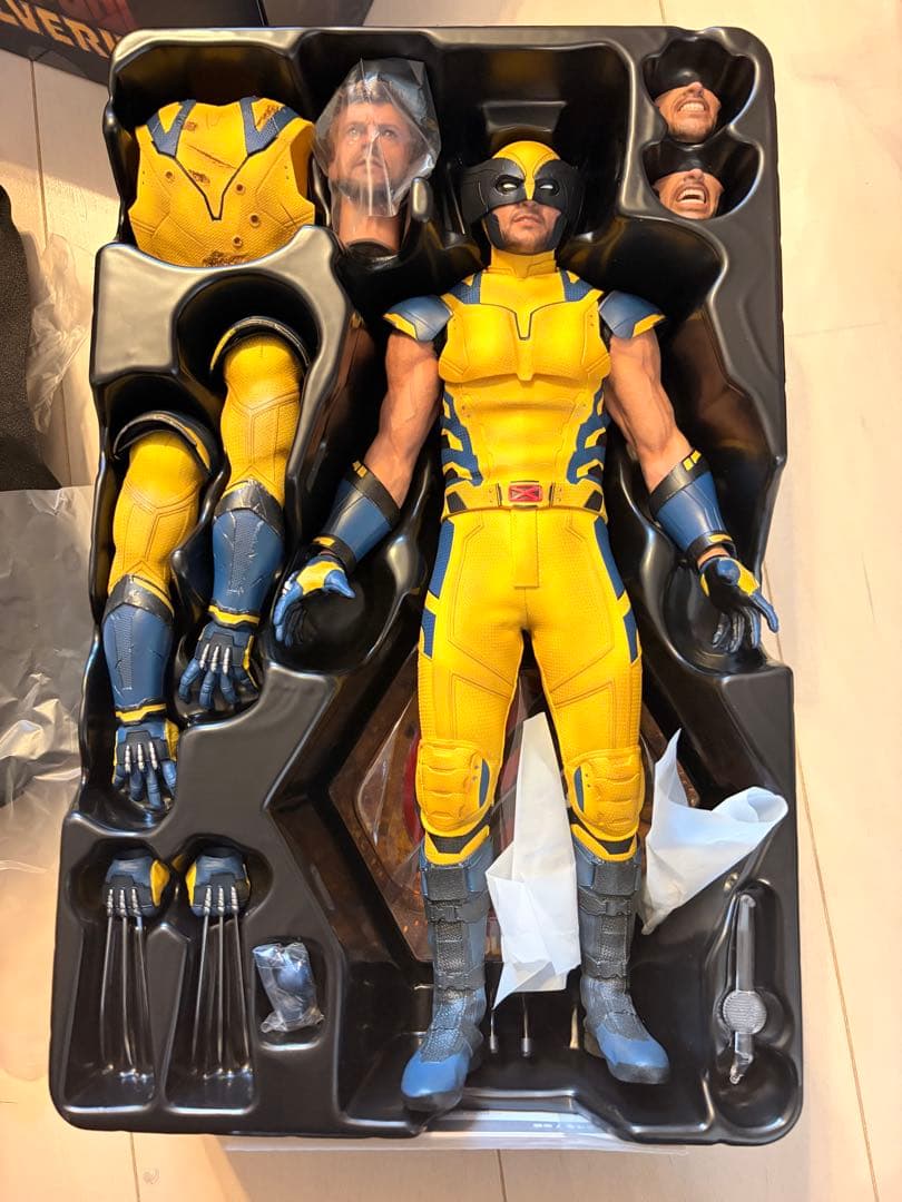 デラックス版 ウルヴァリン フィギュア hottoys ホットトイズ