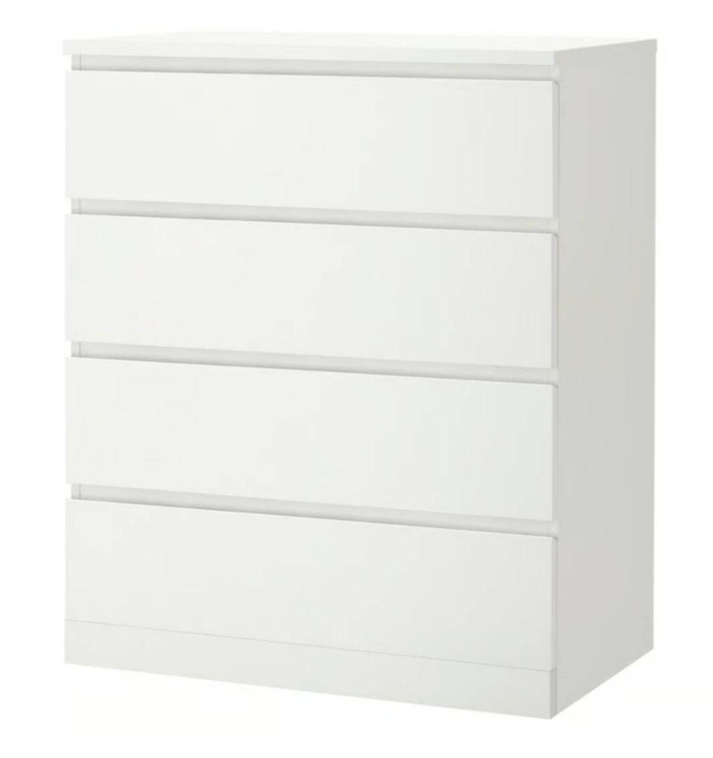 IKEA イケア MALM マルム チェスト収納家具 タンス・押し入れ 美品