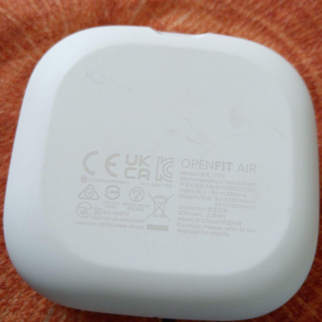 吉*ご様 【音抜群◆】SHOKZ OpenFit Air オープンイヤーワイヤレ