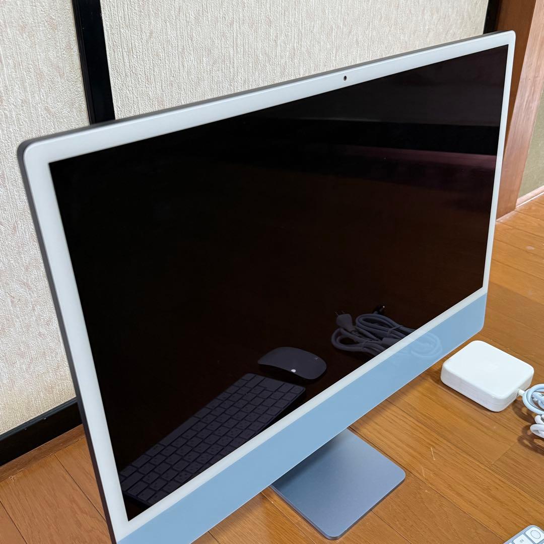 Apple iMac M1 16GB SSD256GB ブルー 2021