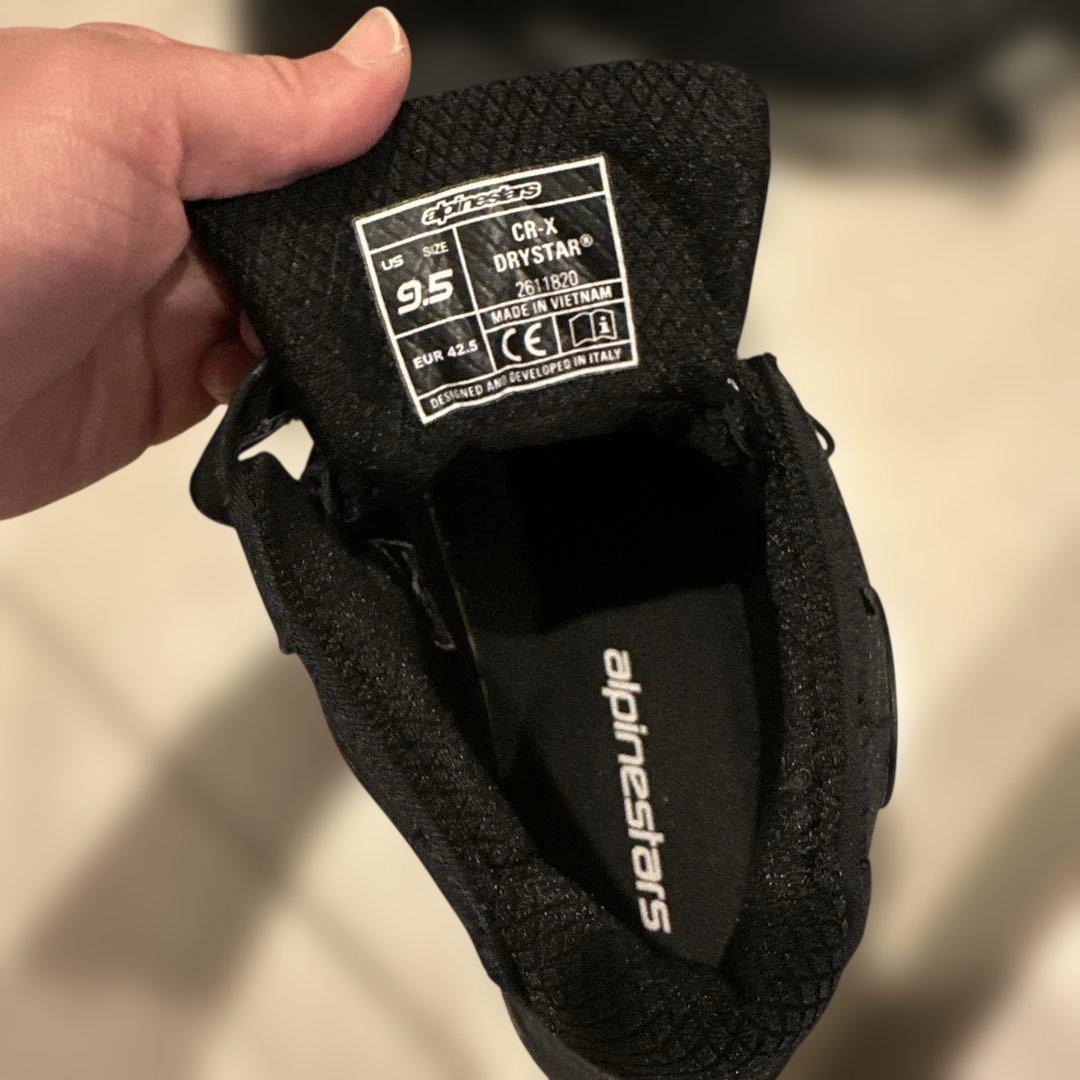 ALPINESTARS ライディングシューズCR-X DRYSTAR(27cm)