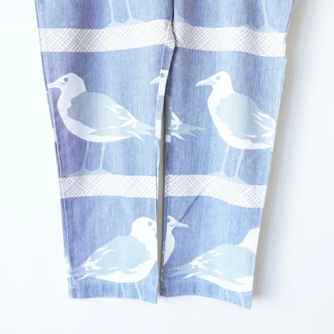 Michigan rag ミシガン ラグ 総柄 コットン パンツ 古着