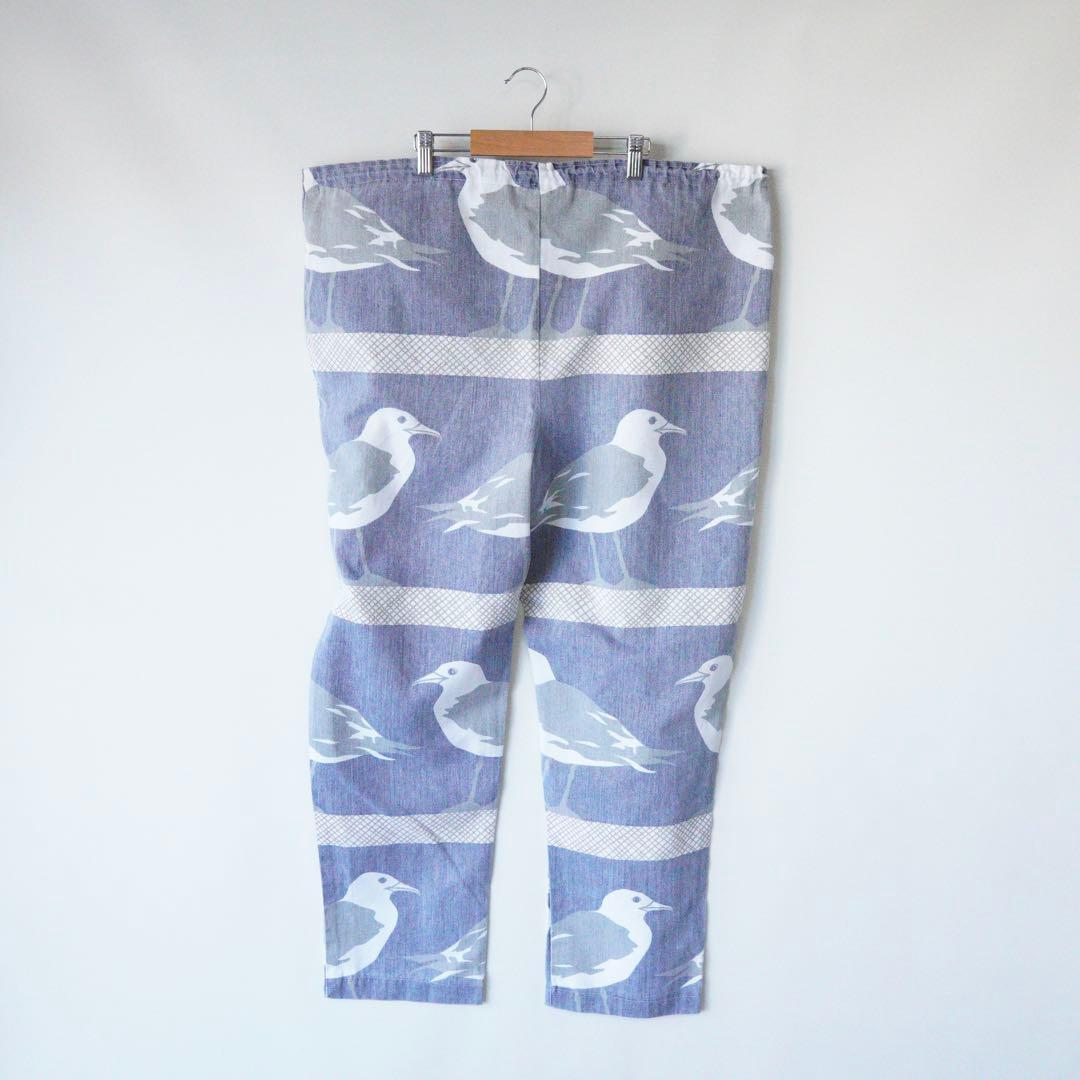 Michigan rag ミシガン ラグ 総柄 コットン パンツ 古着