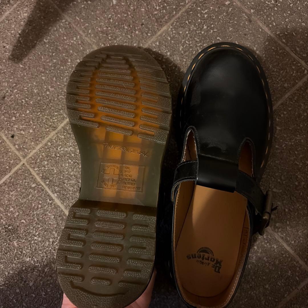 Dr. Martens ブラックレザー ローファー