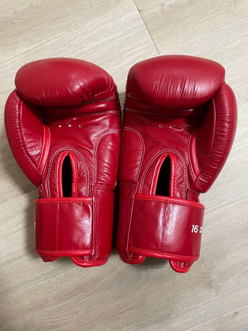 K-1 ボクシンググローブ 16oz レッド