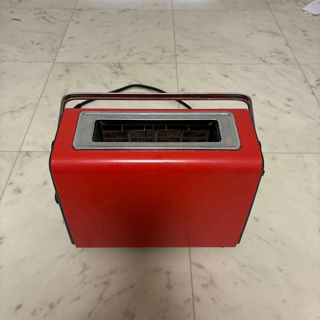 レトロポップアップ　赤いトースター