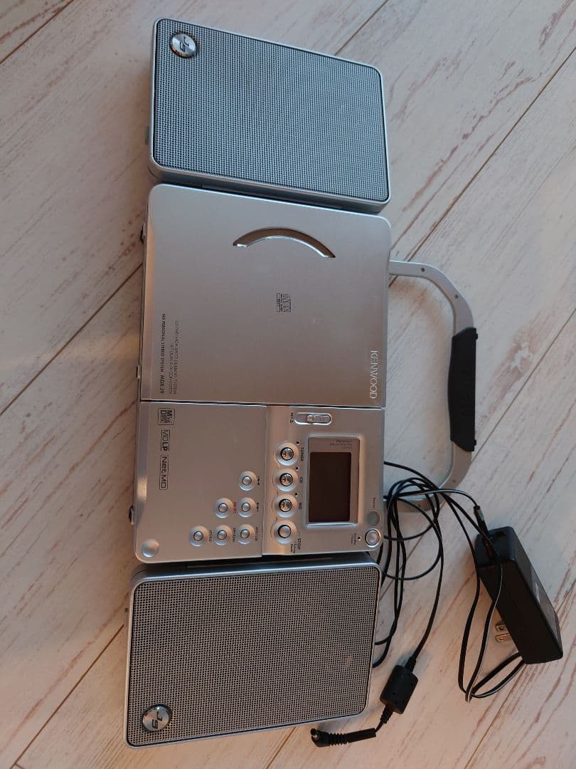 KENWOOD KT-1000 ポータブルCD.MDプレーヤー