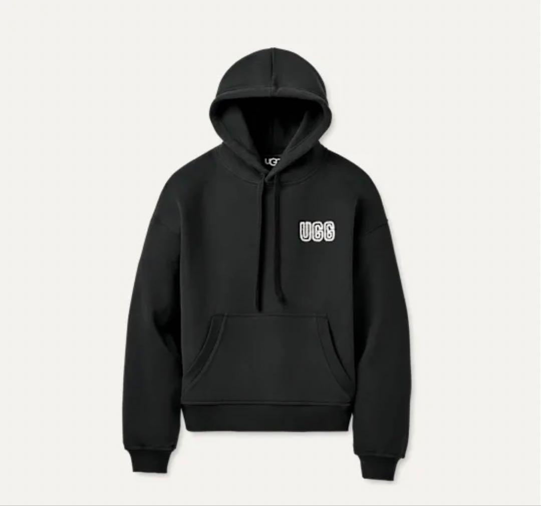 UGG ブラック フードパーカー