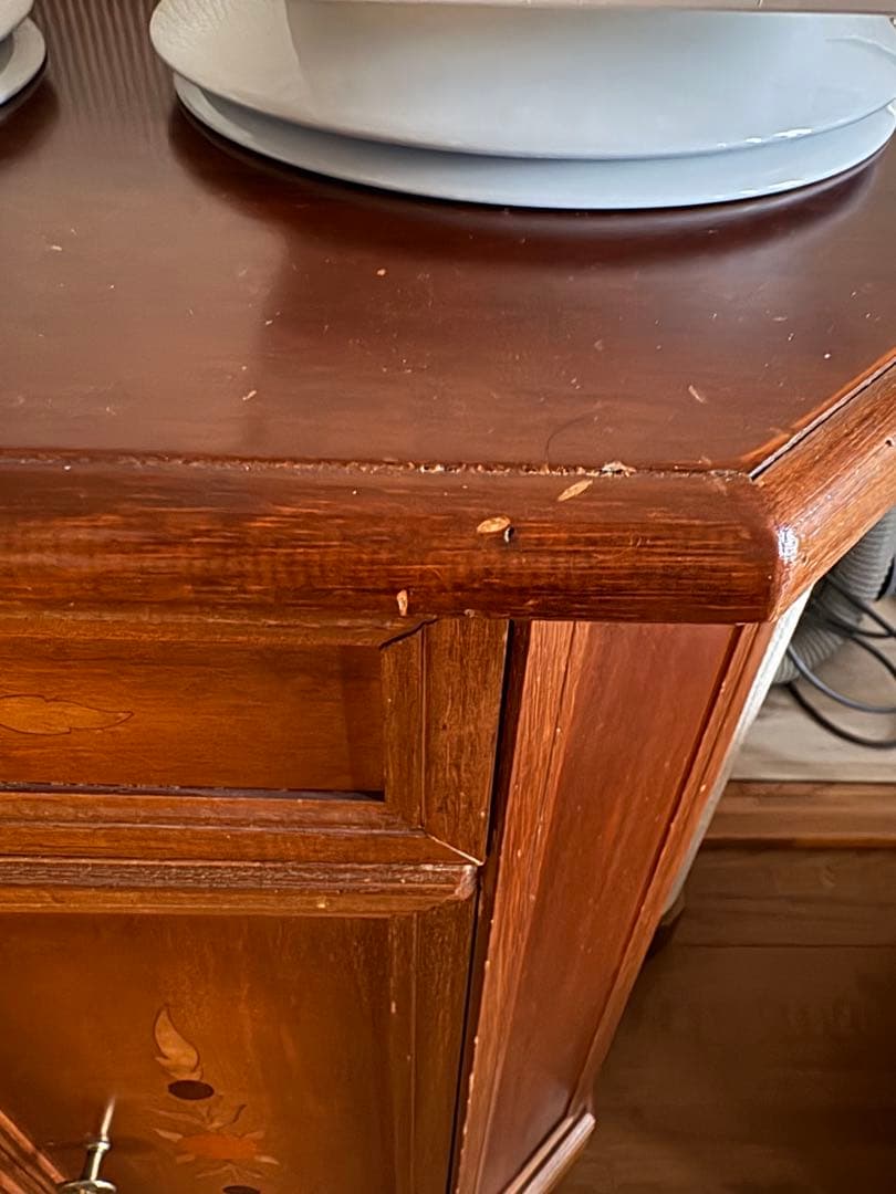 キャビネット イタリア家具　アンティーク風