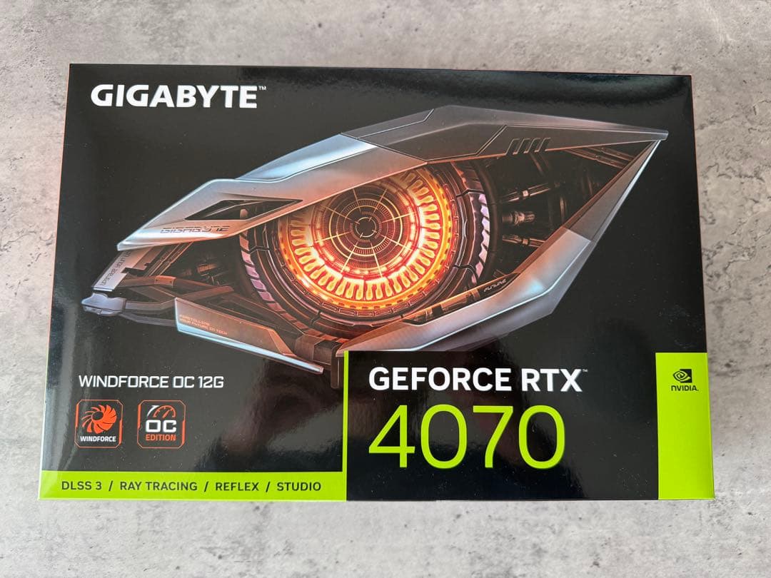[もりもーり]GIGABYTE GeForce RTX 4070 12GB