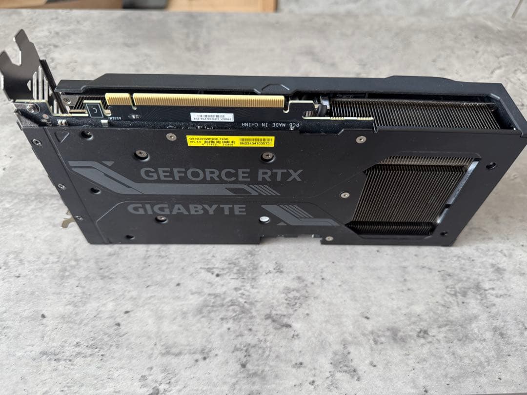 [もりもーり]GIGABYTE GeForce RTX 4070 12GB