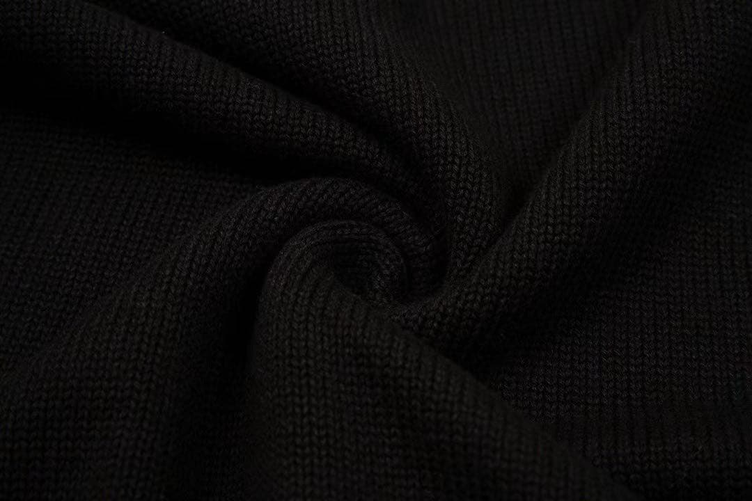 プ*中様 AmiParis アミパリス ニット 長袖セーター　ブラック　XLサイ