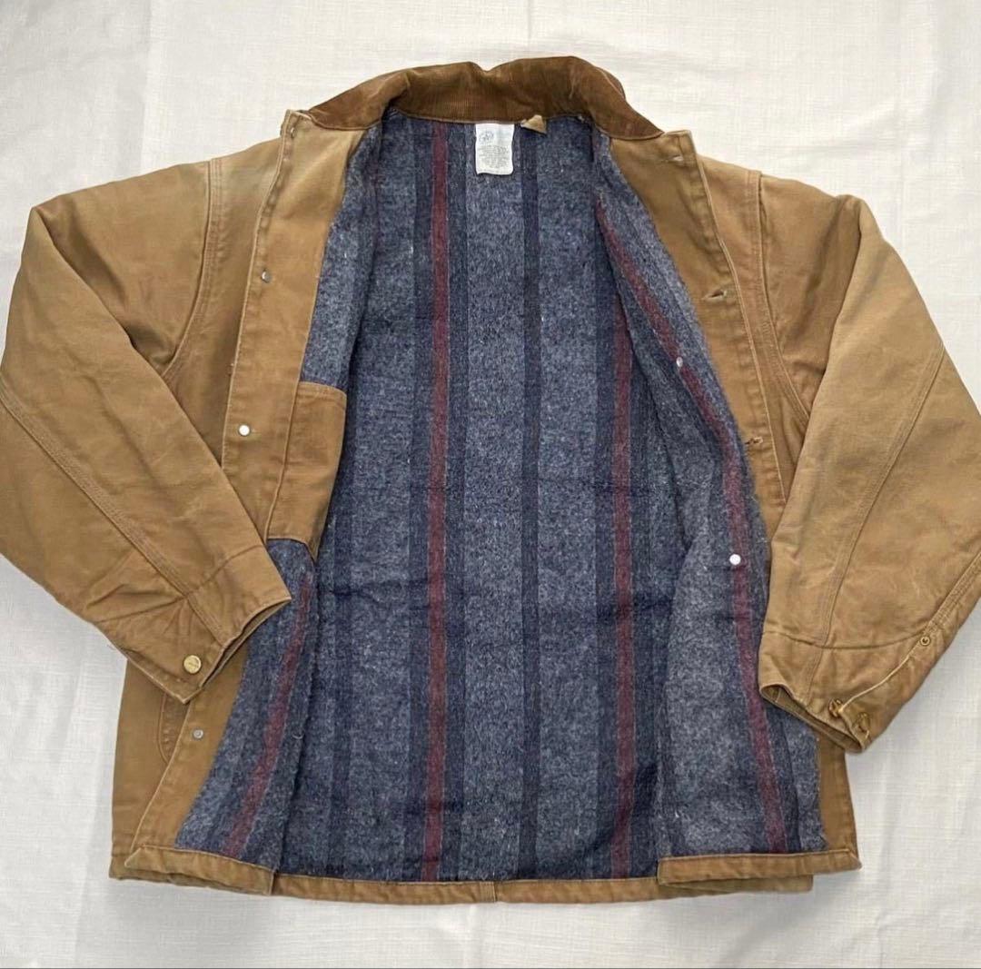 USA製 46 80s カバーオール チョアコート100周年 carhartt