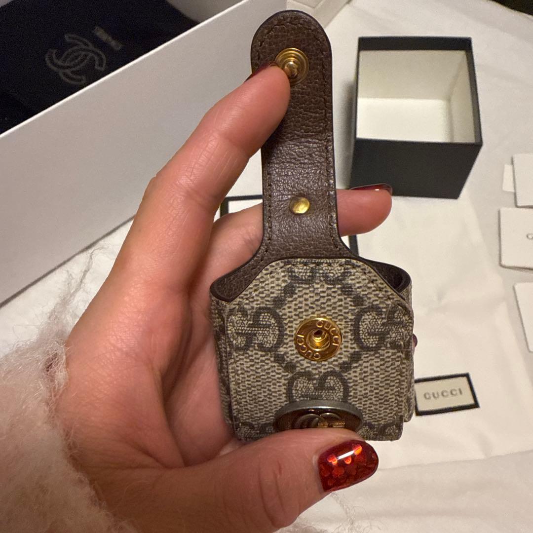 GUCCI グッチ 第二世代　GGスプリーム AirPods ケース