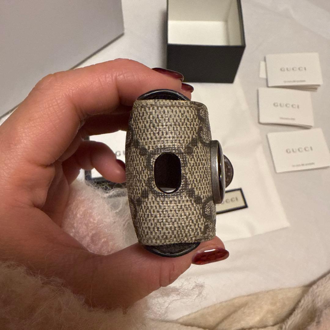GUCCI グッチ 第二世代　GGスプリーム AirPods ケース