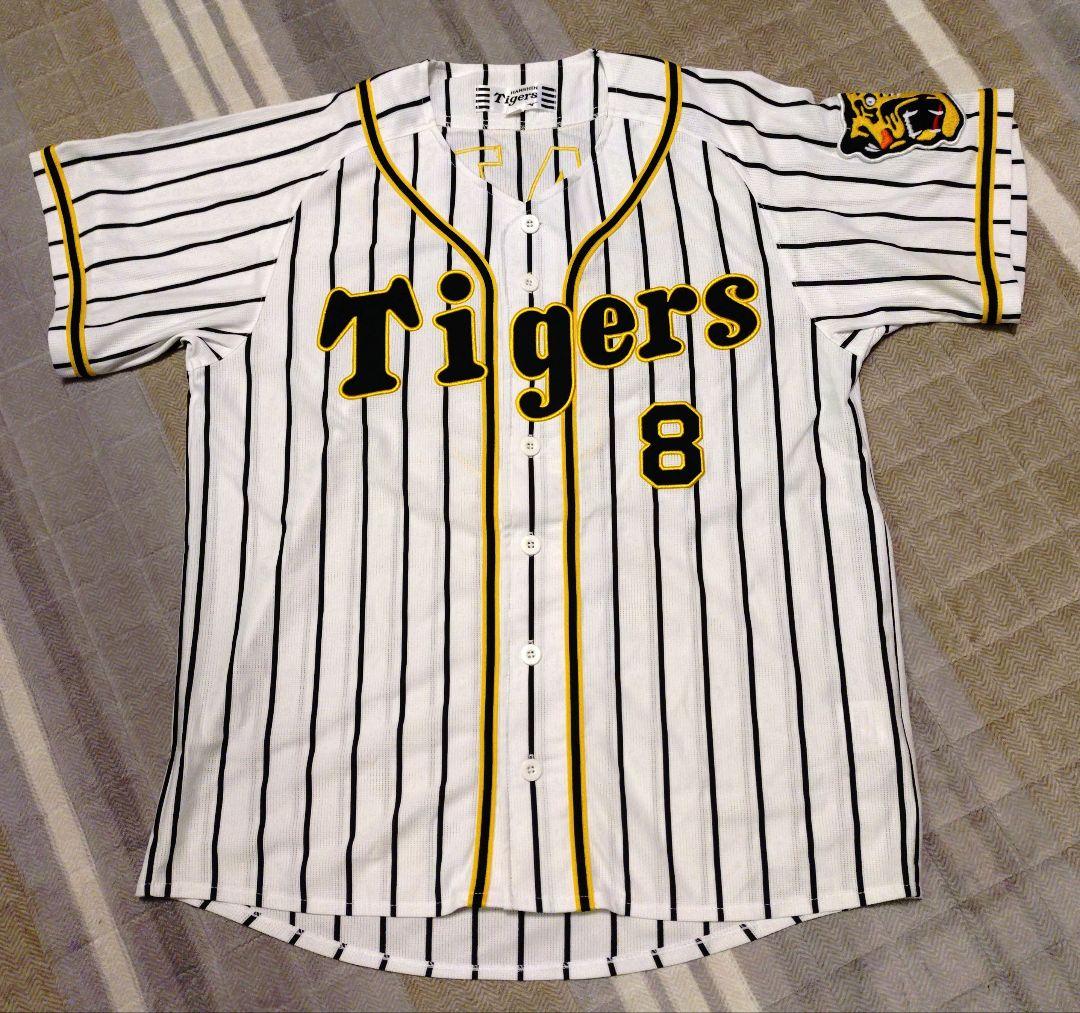 阪神タイガース 佐藤輝明 レプリカユニフォーム #8 旧ホーム/Мサイズ