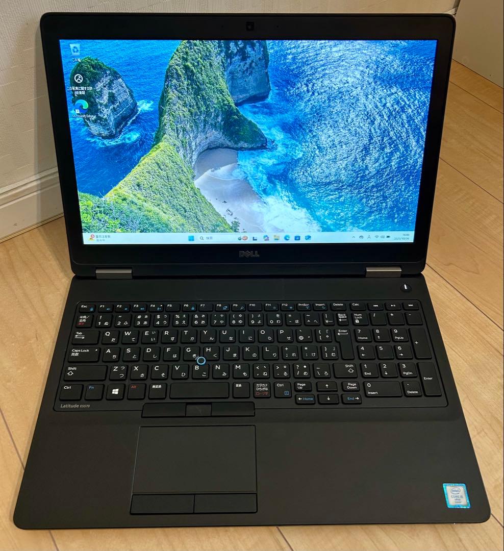 Windowsノート本体 DELL Latitude E5570 Windows11