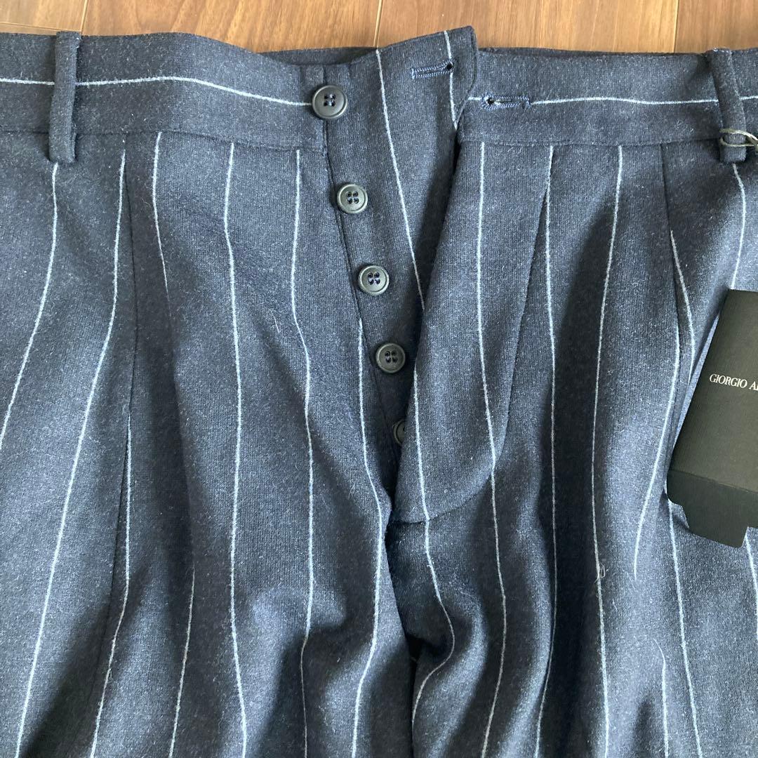 未使用品 GIORGIO ARMANI コレクションモデル ジョガーパンツ