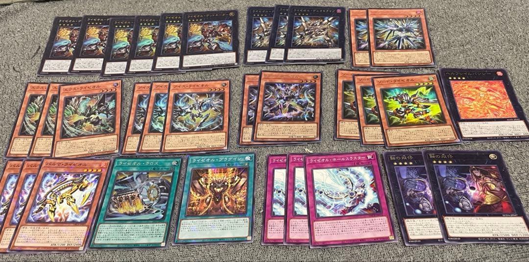 遊戯王　巳剣　ライゼオル　デッキパーツ一式