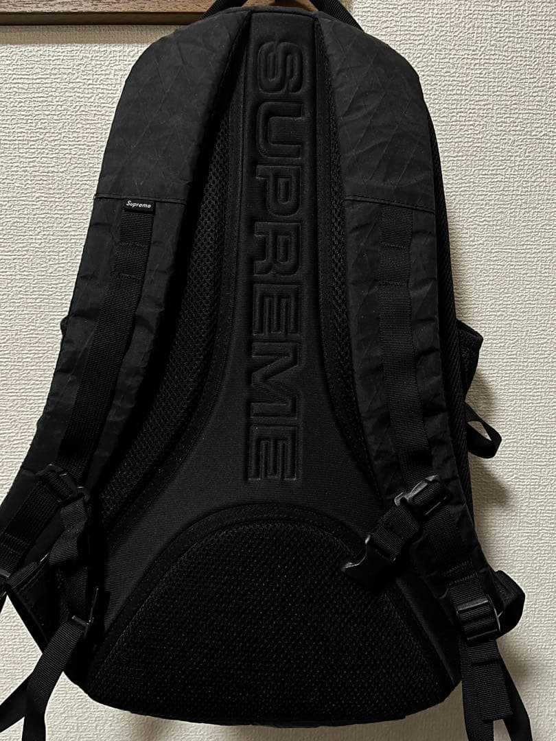 Supreme ブラック リュック　希少　早い者勝ち