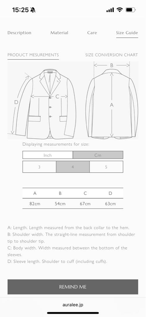 [新品未使用] 25AW AURALEEダックブルゾン サイズ4