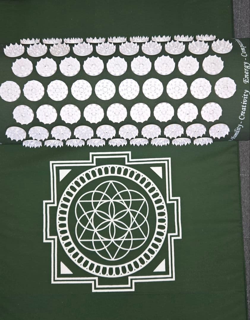 シャクティマット　ピロー　オリジナル　グリーン