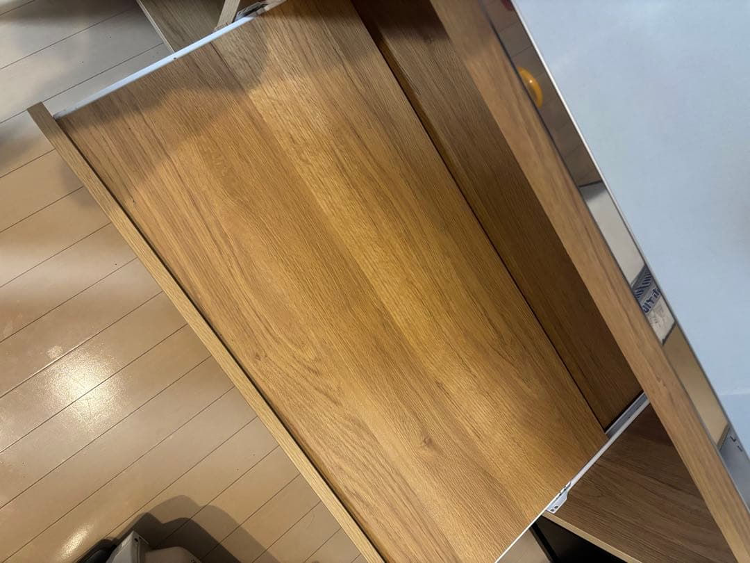 【11月取引終了予定】木製キッチンカウンター 購入後2年未満