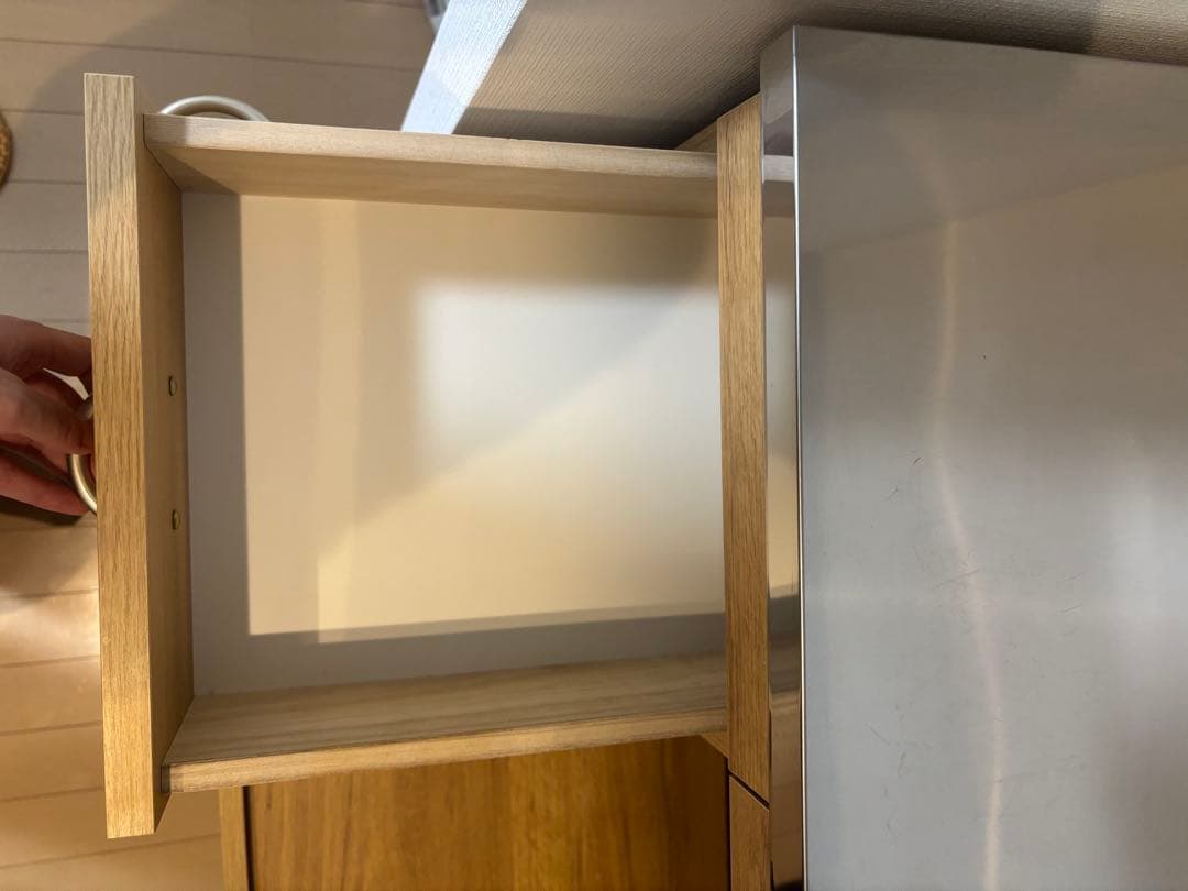 【11月取引終了予定】木製キッチンカウンター 購入後2年未満