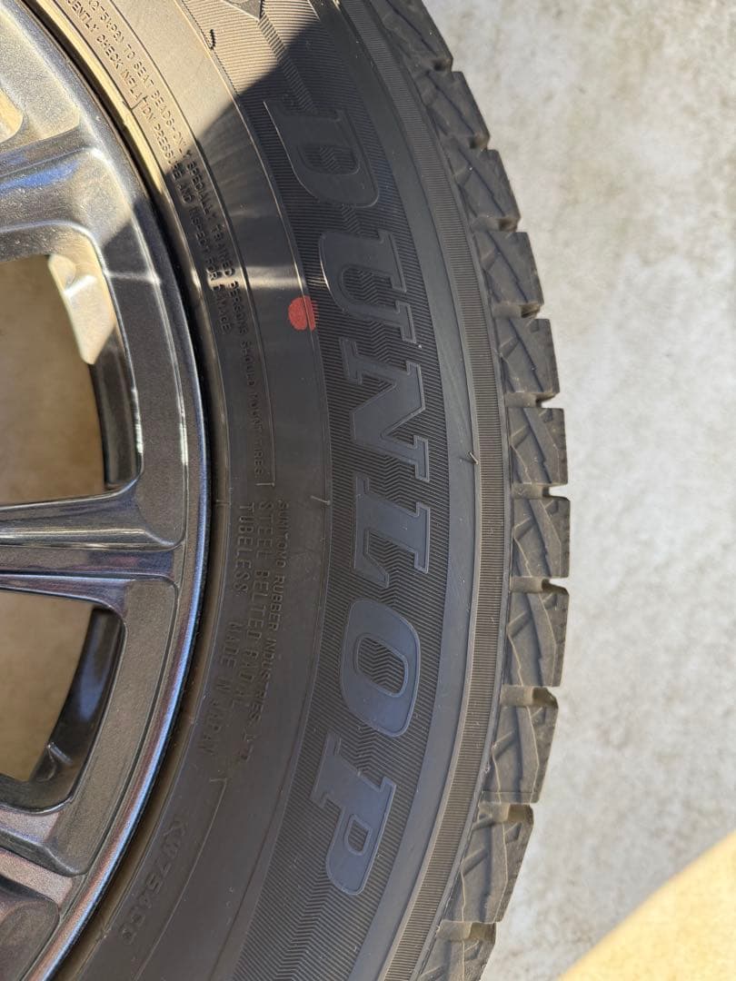 17インチ ブラックホイールと冬用タイヤセット　ハリアー　スタッドレスタイヤ