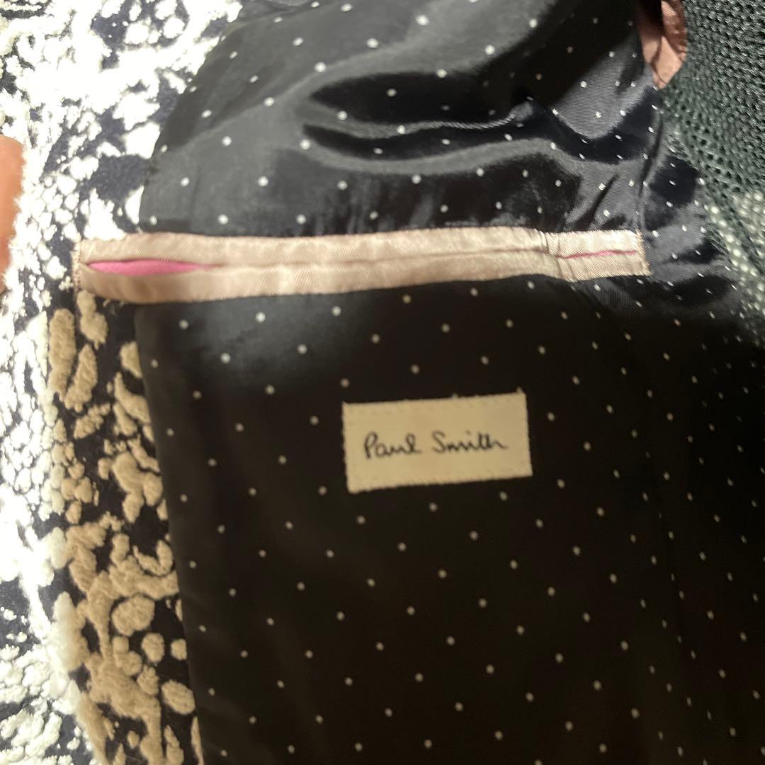 PAUL SMITH白黒　L 色々柄ダブルブレストジャケット
