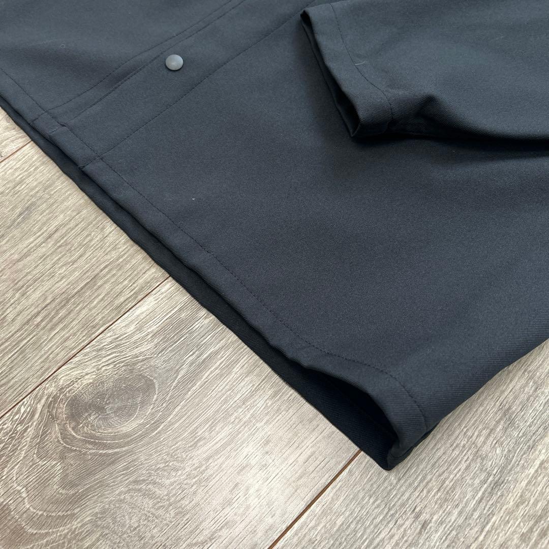 無印 MUJI Labo 汚れが落ちやすいノーカラージャケット ブラック XL