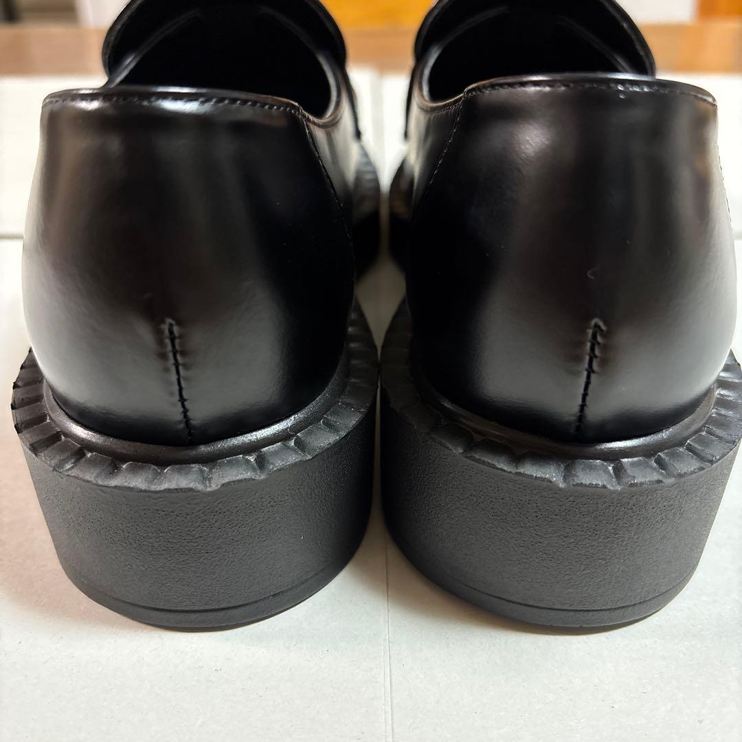 新品　ダイアナ　DIANA ローファー 革靴　23.0 厚底