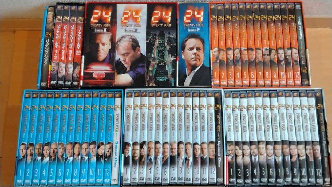 海外ドラマDVD 24 TWENTY FOUR シリーズ全セット