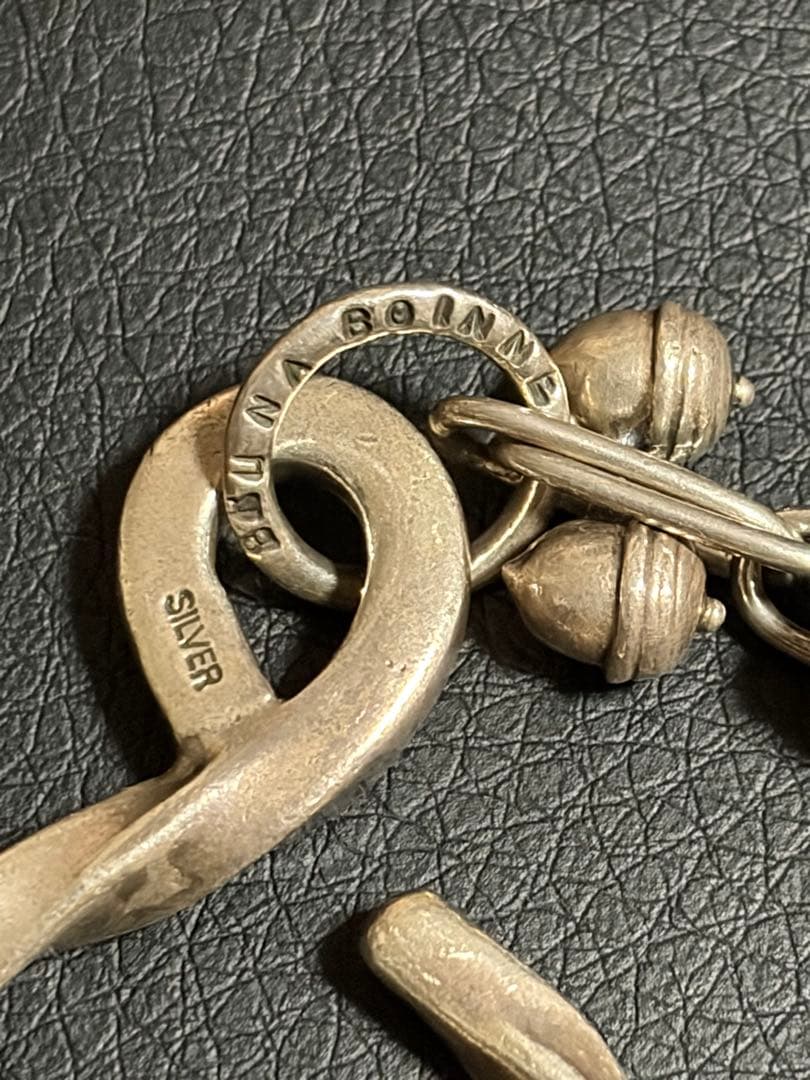 BRUNABOINNE ショートガリトラップチェーン SV925 ag925