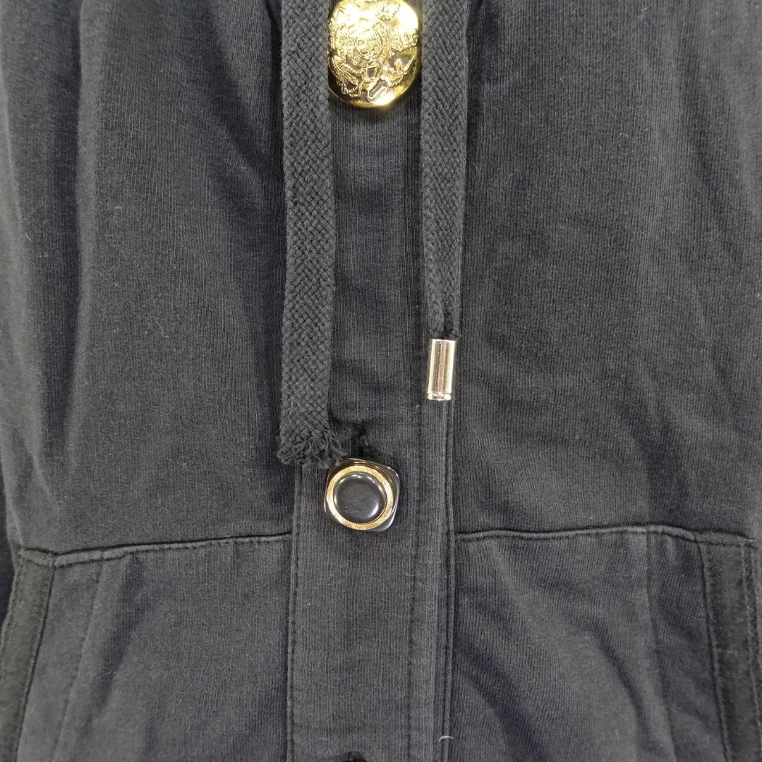 D&G ヴィンテージ　ブラック フード付きパーカー S 希少 レア