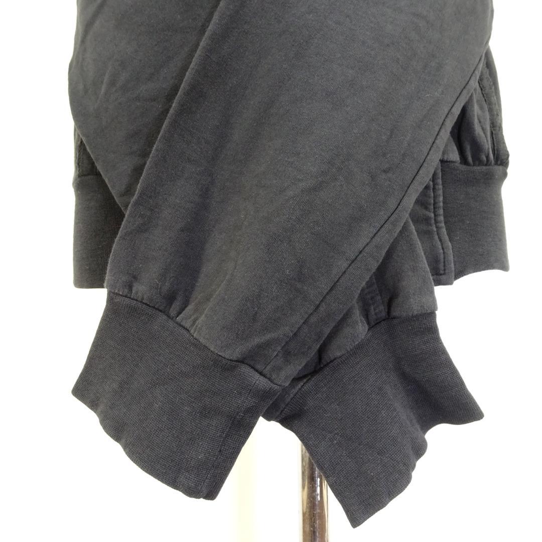 D&G ヴィンテージ　ブラック フード付きパーカー S 希少 レア