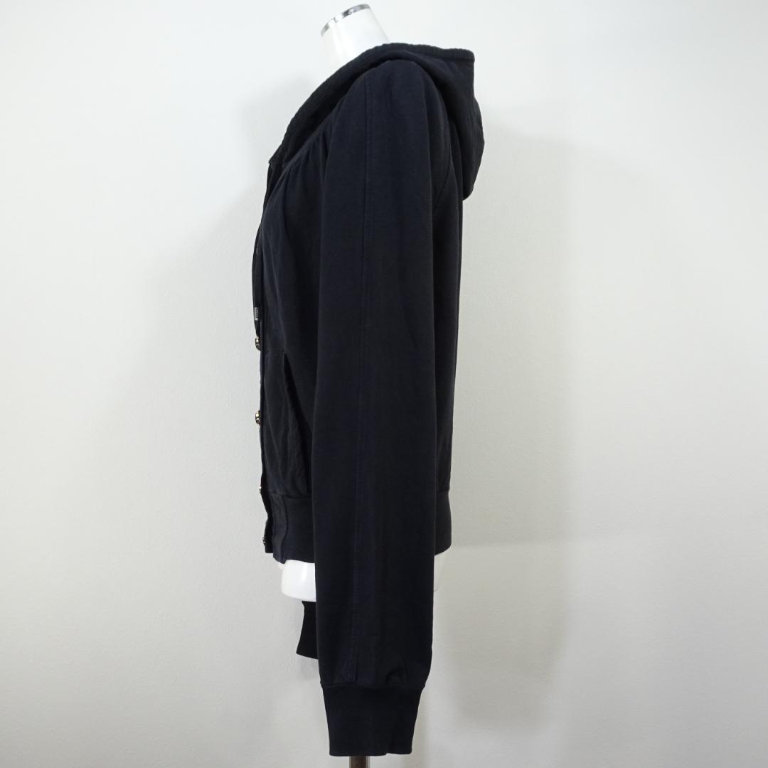 D&G ヴィンテージ　ブラック フード付きパーカー S 希少 レア