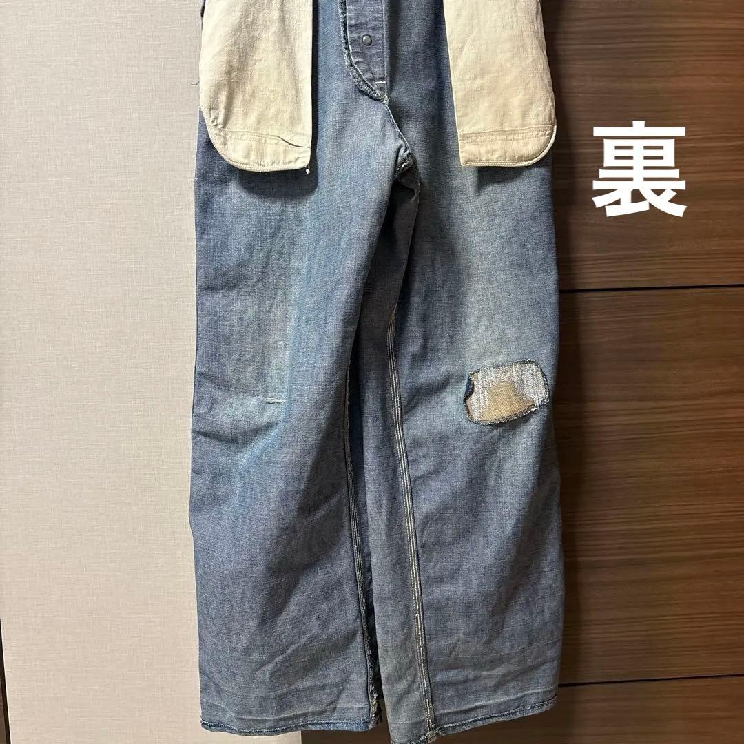 40's lee オーバーオール ビンテージ　デニム