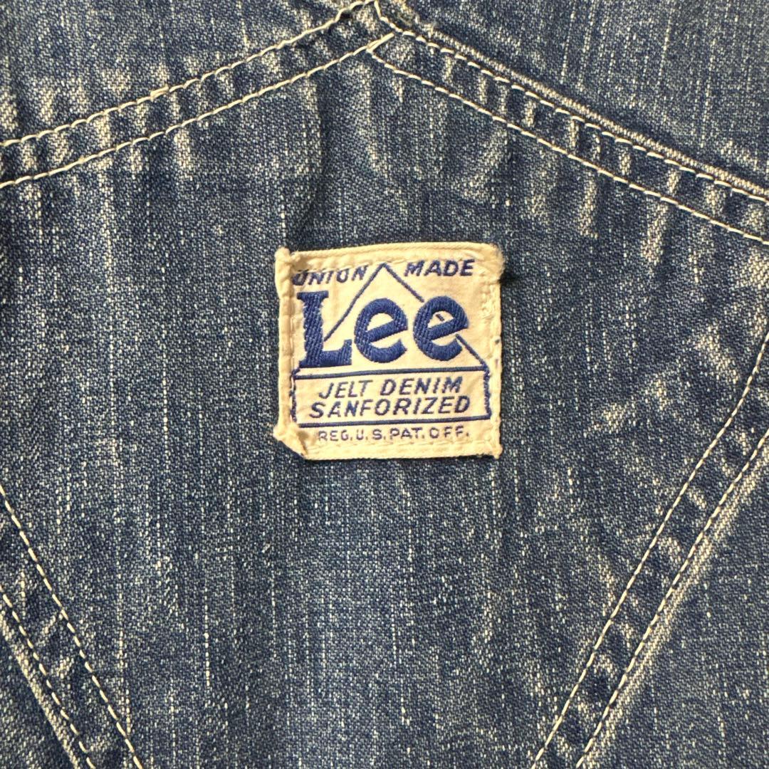 40's lee オーバーオール ビンテージ　デニム