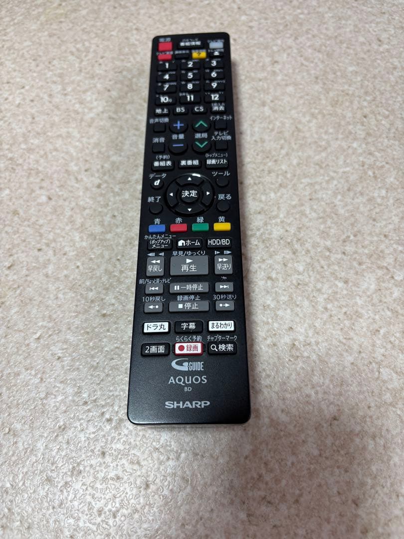 AQUOS ブルーレイレコーダー (W録/500GB)