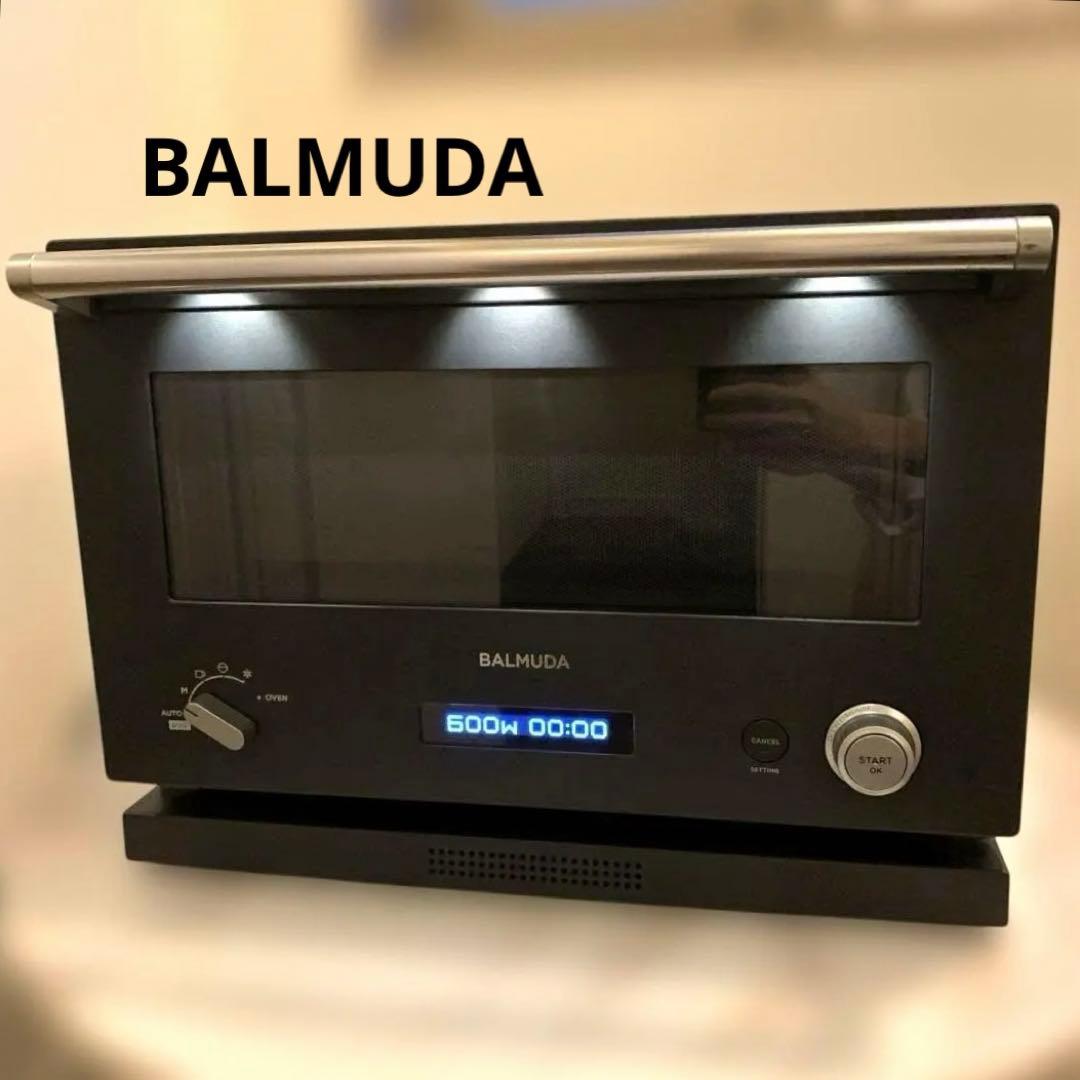 【値下】BALMUDA オーブンレンジ ブラック K04A 2020年製ジャンク